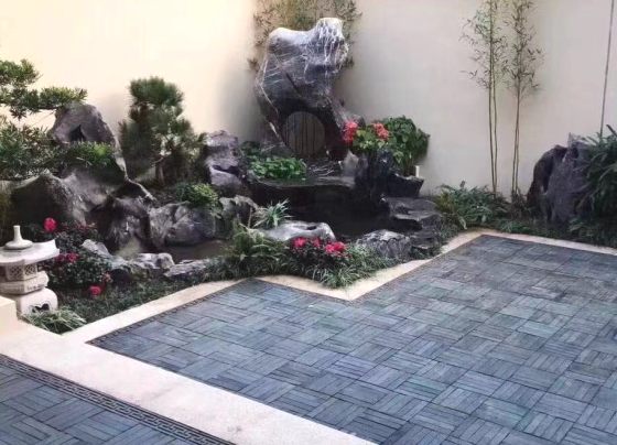 别墅花园绿化改造